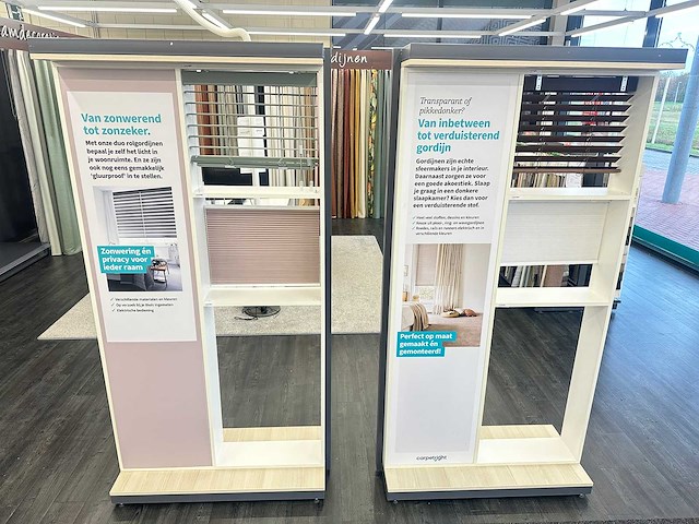 Display voor rolgordijnen (3x) - afbeelding 1 van  6