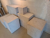 Displayblok betonlook (6x) - afbeelding 3 van  4