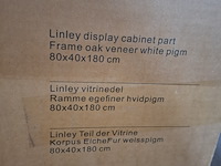 Displaykast, actona, linley display cabinet - afbeelding 7 van  9
