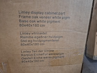 Displaykast, actona, linley display cabinet - afbeelding 8 van  9