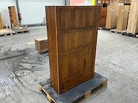 Displaykast of onderkast eiken 145x88x30,5cm - afbeelding 4 van  4