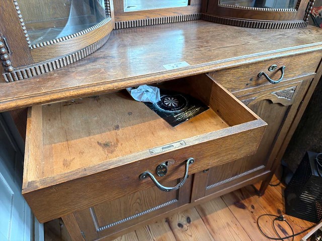 Display/opberg kast met spiegel - afbeelding 4 van  5