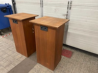 Displayzuil kersenfineer (2x) - afbeelding 2 van  5