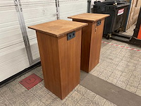 Displayzuil kersenfineer (2x) - afbeelding 3 van  5