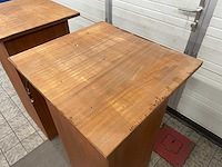 Displayzuil kersenfineer (2x) - afbeelding 4 van  5