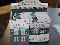 Displey kabel knik set 24 stuks in display in krat r - afbeelding 1 van  3