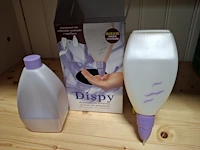 Dispy handzeepautomaat met 400 ml zeep desinfecterent, handcreme. 20 stuks