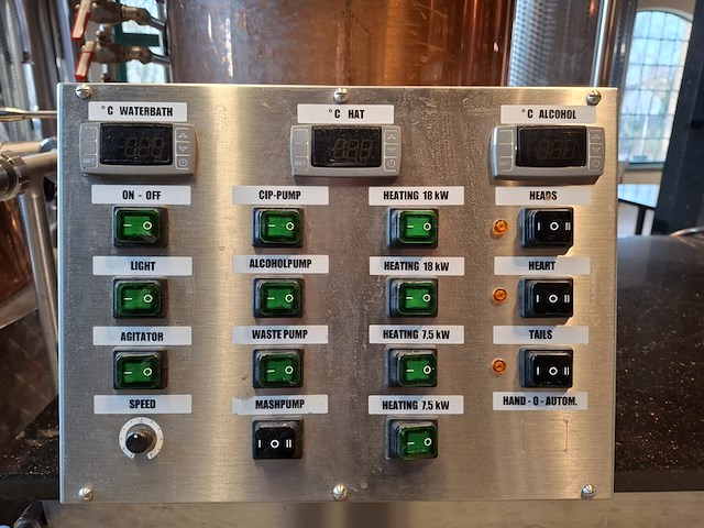 Distilleer ketel / opstelling 500l, müller, aroma 900, 2020 - afbeelding 4 van  39