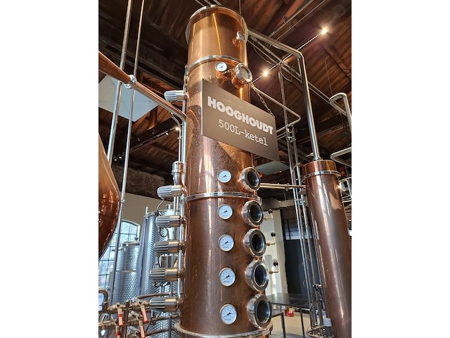 Distilleer ketel / opstelling 500l, müller, aroma 900, 2020 - afbeelding 5 van  39