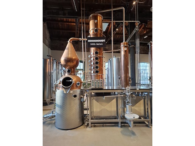 Distilleer ketel / opstelling 500l, müller, aroma 900, 2020 - afbeelding 1 van  39