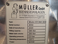 Distilleer ketel / opstelling 500l, müller, aroma 900, 2020 - afbeelding 15 van  39