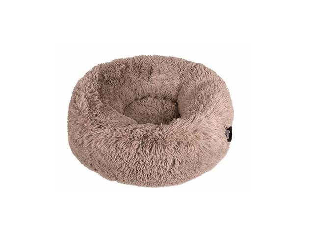 District 70 fuzz donut hondenmand mocca medium 60 cm - afbeelding 1 van  1
