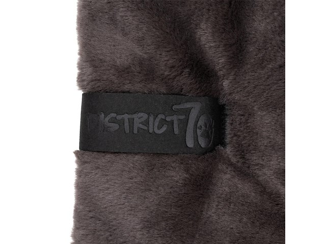 District 70 nuzzle zachte mand voor op de bank donker grijs - afbeelding 4 van  4