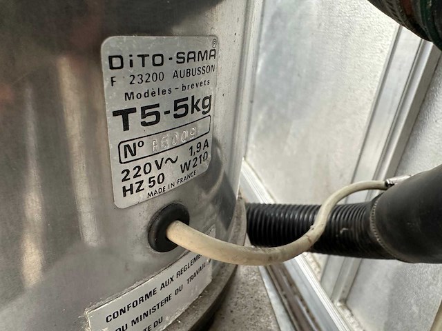 Dito sama t5 aardappelschrapper 5 kg - afbeelding 6 van  8
