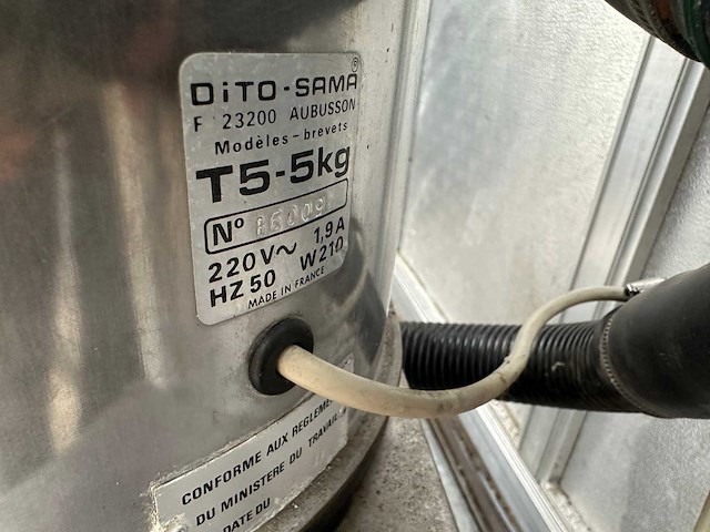 Dito sama t5 aardappelschrapper 5 kg - afbeelding 7 van  8