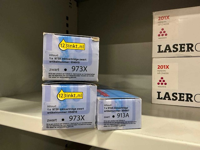 Diverese inkt/laser cartridges (8x) - afbeelding 3 van  6