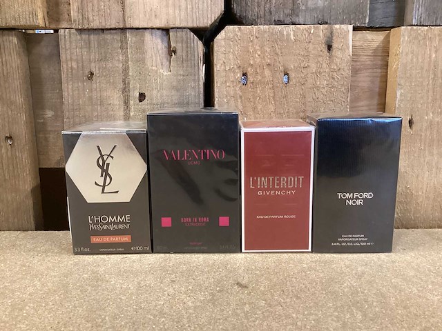 Divers - parfum (3x100ml 1x80ml) (4x) - afbeelding 1 van  3