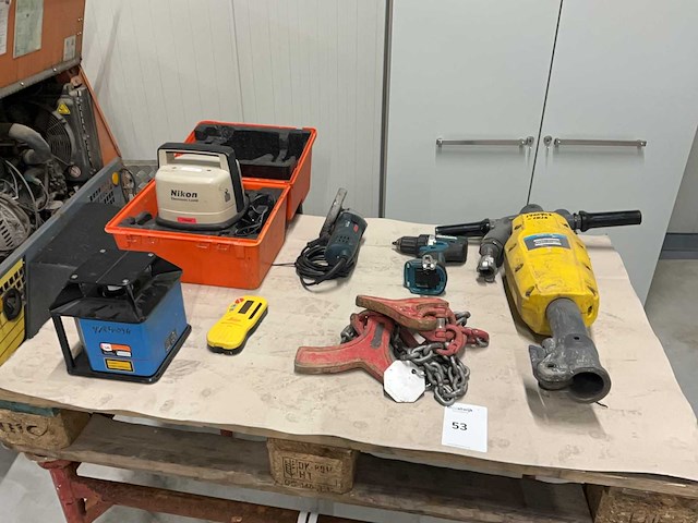 Divers aannemersmateriaal (7x) - afbeelding 12 van  18