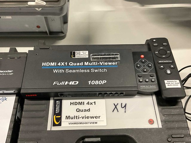 Divers audio-video apparatuur (8x) - afbeelding 3 van  3