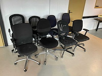 Divers bureaustoel (8x) - afbeelding 1 van  8