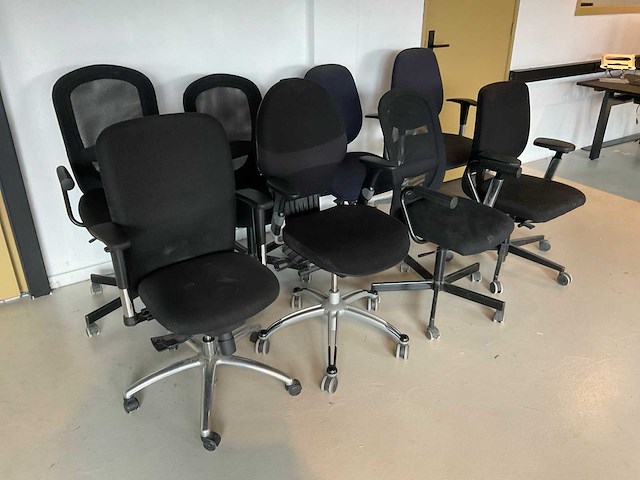 Divers bureaustoel (8x) - afbeelding 2 van  8