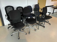 Divers bureaustoel (8x) - afbeelding 2 van  8