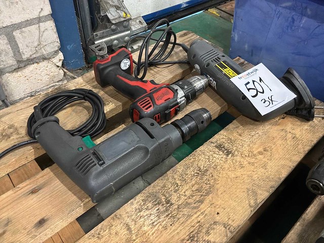Divers elektrisch gereedschap (3x) - afbeelding 2 van  4