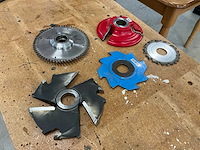 Divers freesgereedschap (5x) - afbeelding 1 van  3