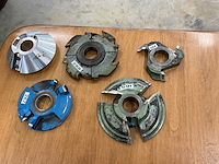 Divers freesgereedschap (5x) - afbeelding 1 van  5