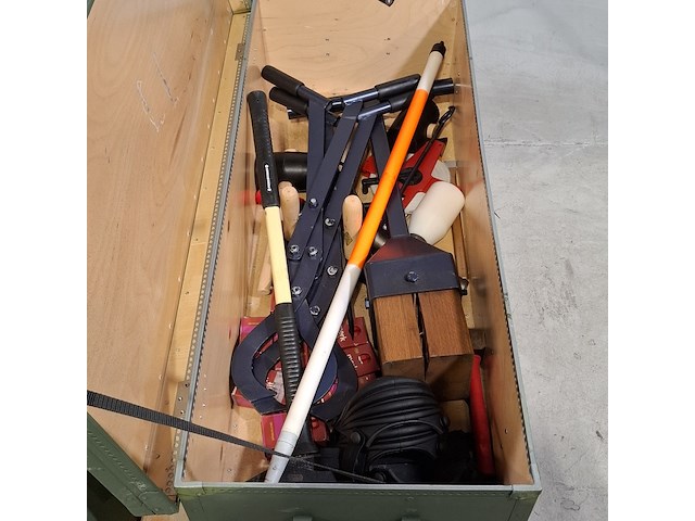 Divers gereedschap in 2x transportkist - afbeelding 3 van  10