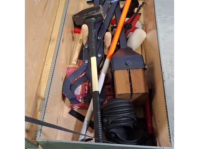 Divers gereedschap in 2x transportkist - afbeelding 9 van  10