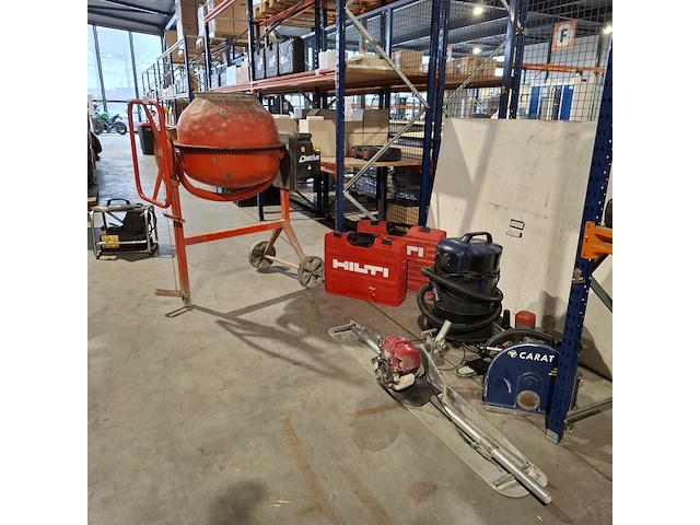 Divers gereedschap, o.a. carat, hilti, kress - afbeelding 1 van  44