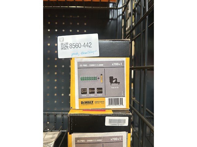 Divers gereedschap w.o. steeksleutels, nagels w.o. gedore, wiha, dewalt - afbeelding 5 van  7