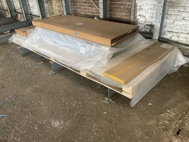 Divers glas voor deur/glas in lood (11x) - afbeelding 2 van  3