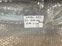 Divers glas voor deur/glas in lood (11x) - afbeelding 3 van  3