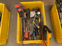Divers handgereedschap in bak (4x) - afbeelding 2 van  13