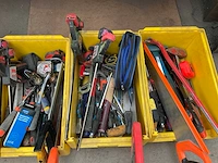 Divers handgereedschap in bak (4x) - afbeelding 4 van  13
