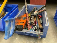 Divers handgereedschap in bak (4x) - afbeelding 14 van  14