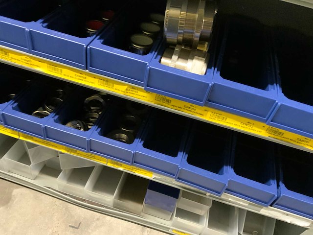 Divers installatiemateriaal in 5 vakkenkasten - afbeelding 21 van  22