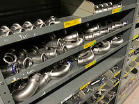 Divers installatiemateriaal in 6 vakkenkasten - afbeelding 4 van  24