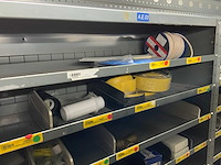 Divers installatiemateriaal in 6 vakkenkasten - afbeelding 4 van  8
