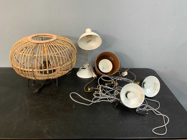 Divers lampen (6x) - afbeelding 1 van  10
