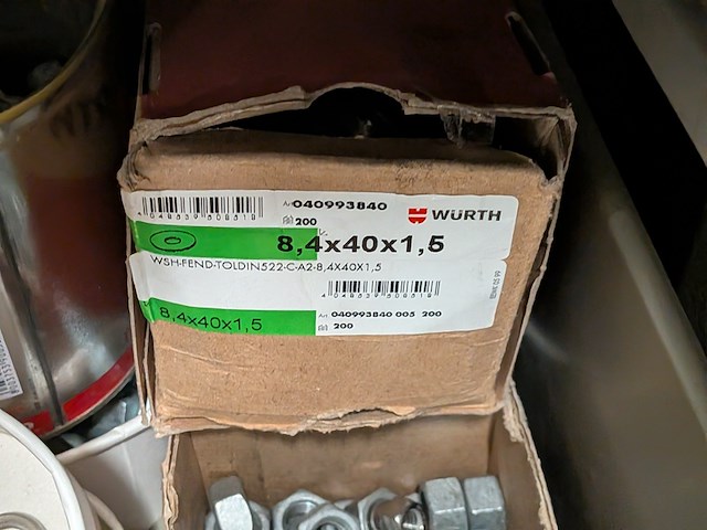 Divers magazijninventaris met inhoud - afbeelding 41 van  67