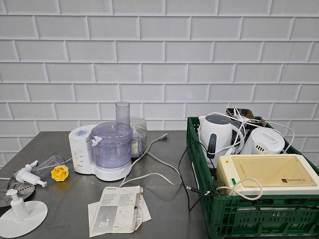 Divers (siemens) elektrisch keukenapparatuur (5x) - afbeelding 1 van  3