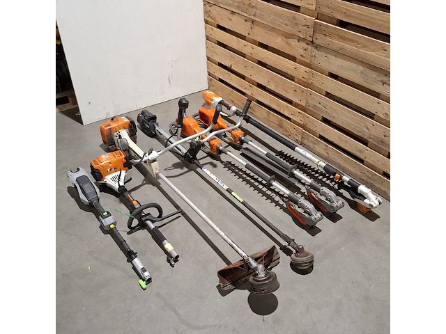 Divers tuingereedschap, o.a. stihl, ego en husqvarna - afbeelding 1 van  37