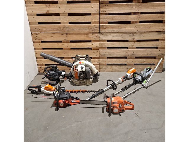 Divers tuingereedschap, o.a. stihl, husqvarna, ego en dolmar - afbeelding 1 van  28