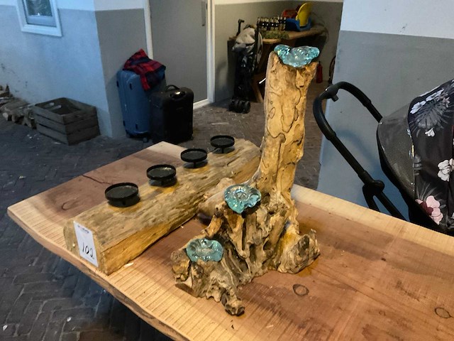 Divers woonaccessoires (2x) - afbeelding 1 van  3