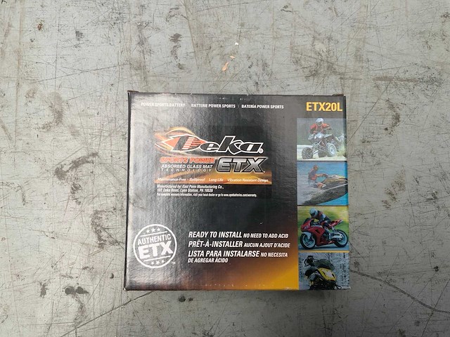 Diverse - bromfietsen /motorfiets - accu (10x) - afbeelding 9 van  9