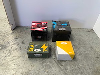 Diverse - bromfiets/motorfietsen - accu's (4x) - afbeelding 2 van  6