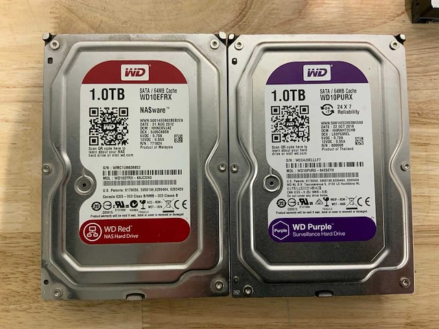 Diverse 1tb 3,5” sata hdd (24x) - afbeelding 3 van  4